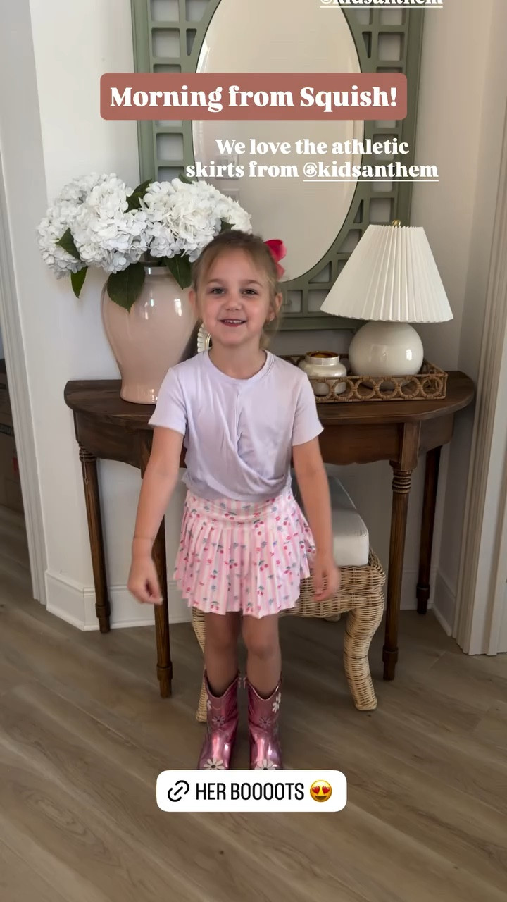 Morning from Squish! We love the athletic skirts from kids anthem. These boots are the cutest 

Girls toddler kids boots Walmart 

#LTKKids #LTKSeasonal
