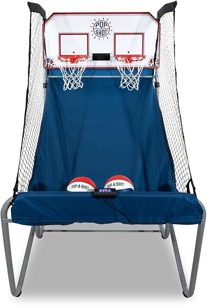 Pop-A-Shot - Home Dual Shot | Arcade Basketball Fun at Home | Infrared Sensor Scoring | 16 Game M... | Amazon (US)