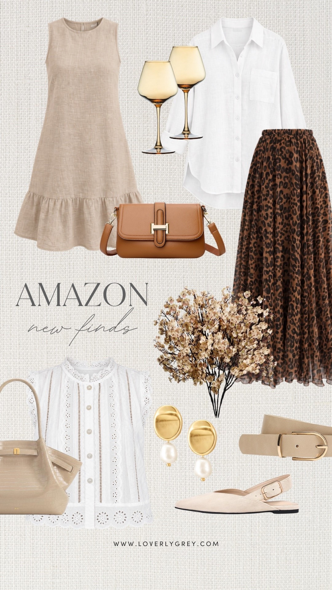 This roundup has such a pretty fall feel! The leopard midi skirt, white button down, neutral dress and classic accessories are pieces I’d reach for over and over. If you’re looking for Amazon fall outfits for women, neutral fall fashion, leopard print outfit ideas and affordable Amazon fashion finds, these are so good.

#LTKSeasonal #LTKHome #LTKootd