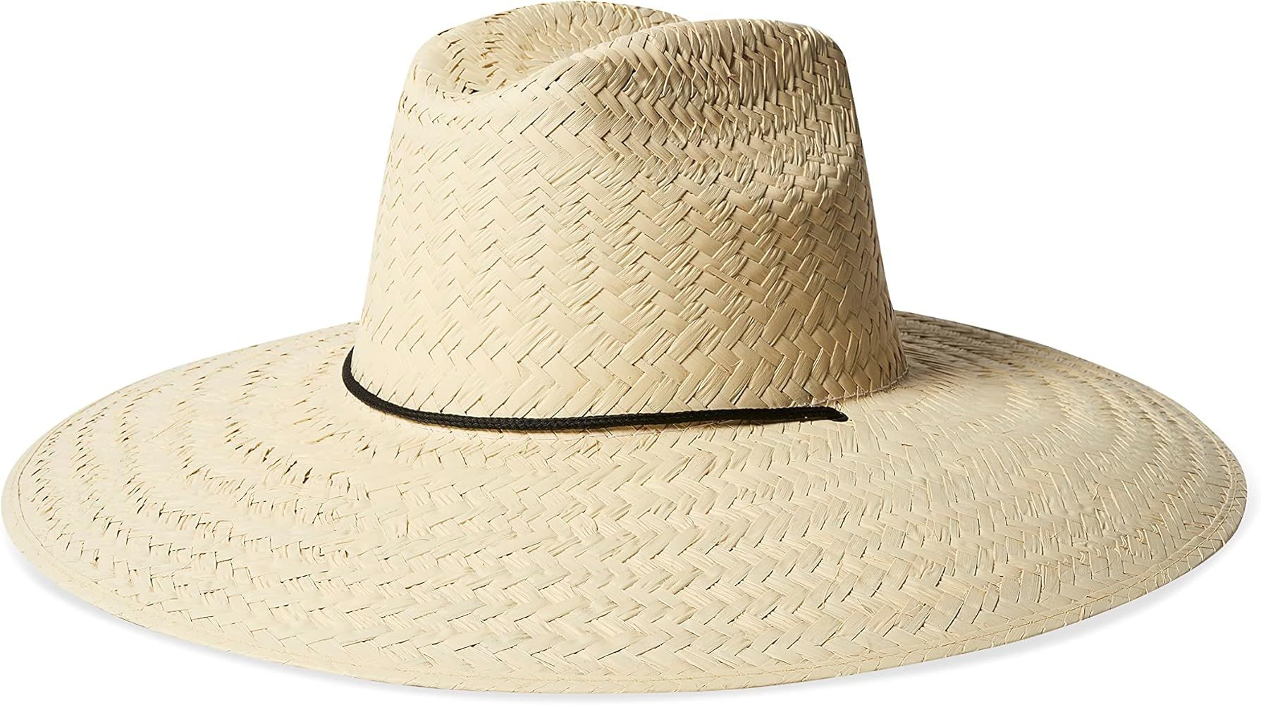 Brixton Bells Extra Wide Brim Straw Fedora Hat | Amazon (US)