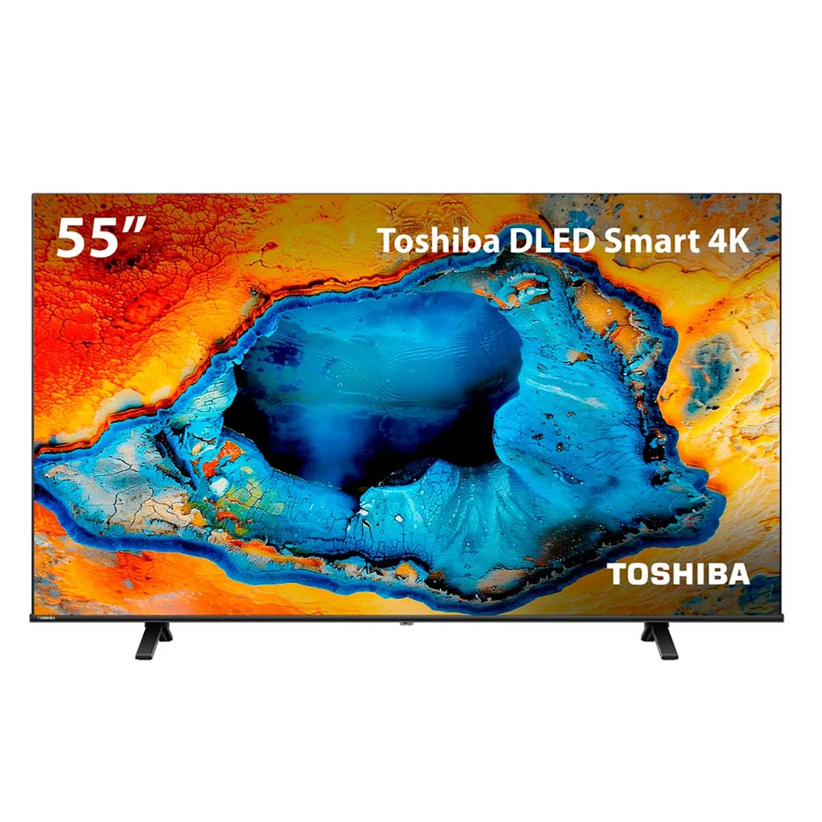 Smart TV Toshiba 55 Polegadas 55C350NS 4K UHD DLED VIDAA TB030M | Carrefour (BR)
