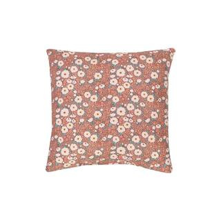 Milton Cherry Square Outdoor Throw Pillow | The Home Depot