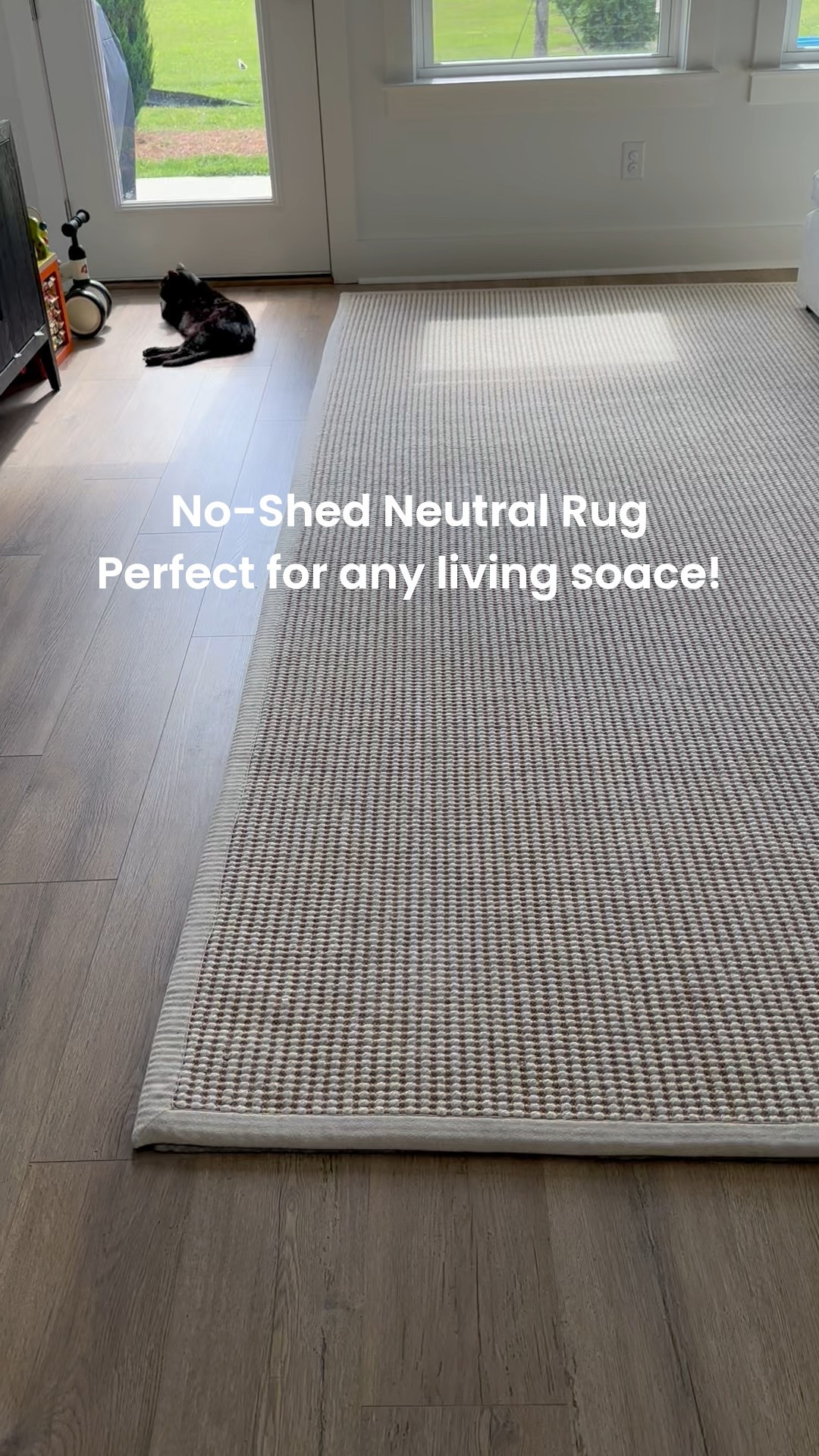 Grab this rug on sale for Way Day! The perfect rug for any space. No shed, neutral area rug. 
@wayfair
#wayday

#LTKStyleTip #LTKHome #LTKSaleAlert