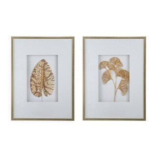 A&B Home Rectangular Framed Botanical Wall Art - Set of 2 | Bed Bath & Beyond