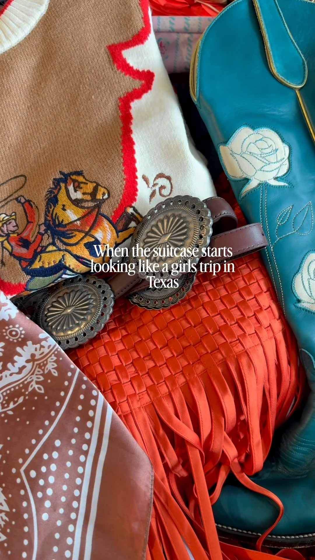 What I packed for a girls weekend in Texas 🐎💛🤠

#LTKFestival #LTKootd #LTKTravel