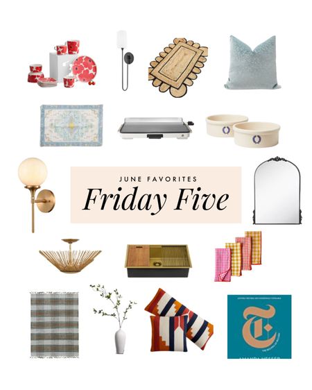 Our favorite products from our June Friday Five series!

#LTKhome
