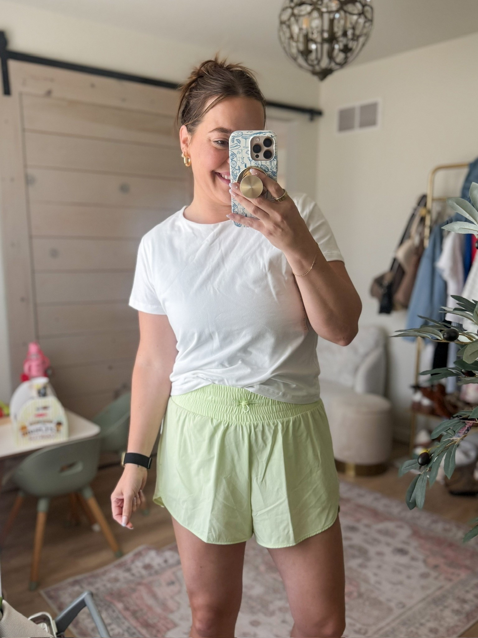 New activewear from Target // shorts in size large in light green and top in size large

#LTKMidsize #LTKActive #LTKfitnessgoals