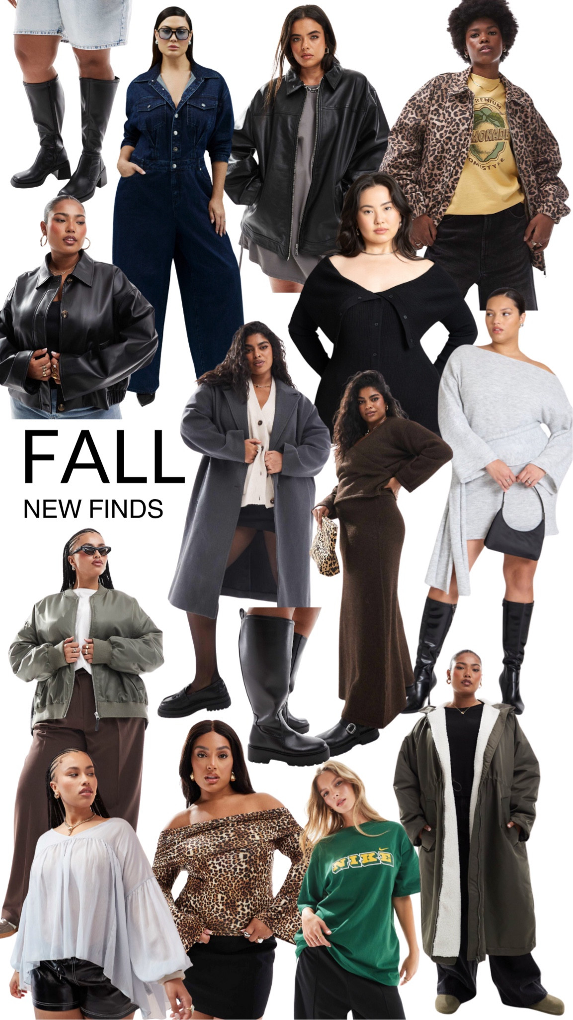 ⭐️NEW FALL FINDS⭐️

Fall outfit, fall fashion, sweater, cardigan, coats, boots, leather jacket, cheetah print 

#LTKStyleTip #LTKSeasonal #LTKPlusSize