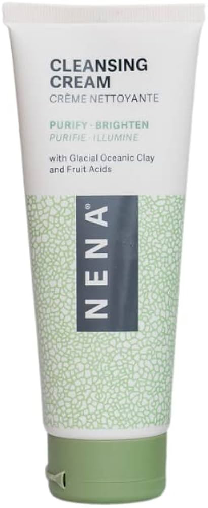 NENA Natural Face Wash for Dry Skin - Gentle Exfoliating & Anti Aging Facial Cleanser for Women w... | Amazon (US)