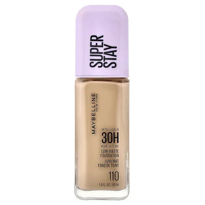 Maybelline, Super Stay, Lumi-Matte Foundation, 110, 1 fl oz (30 ml) | iHerb