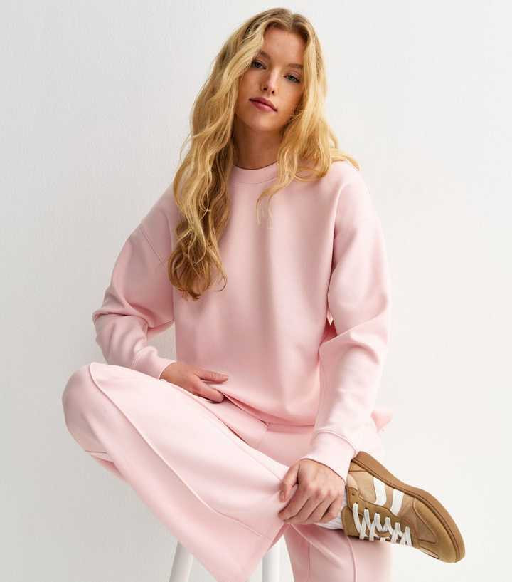 Light Pink Premium Sweatshirt | New Look | New Look (UK)