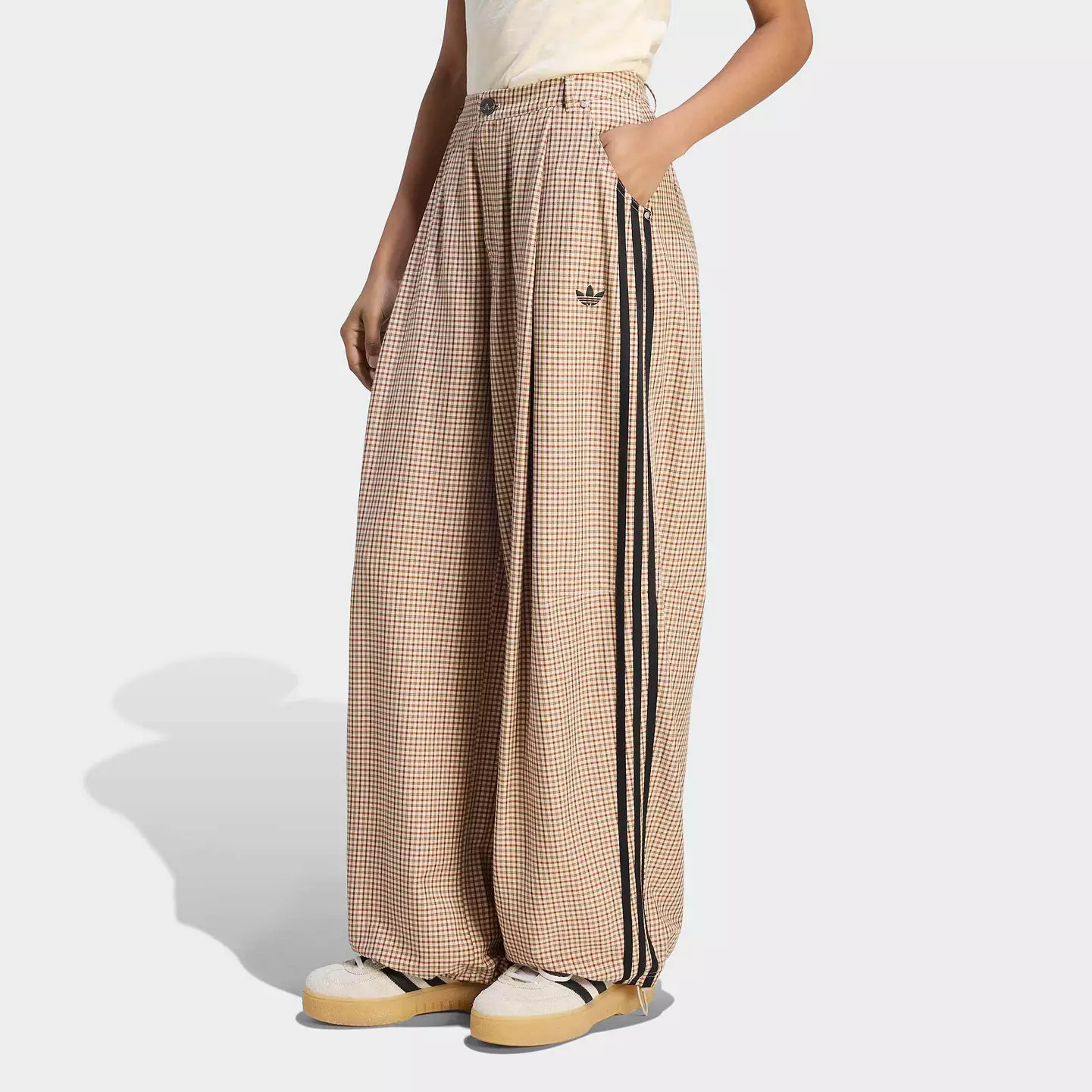 adidas Originals Women's Checks Trouser Loose Pants | DICK'S Sporting Goods