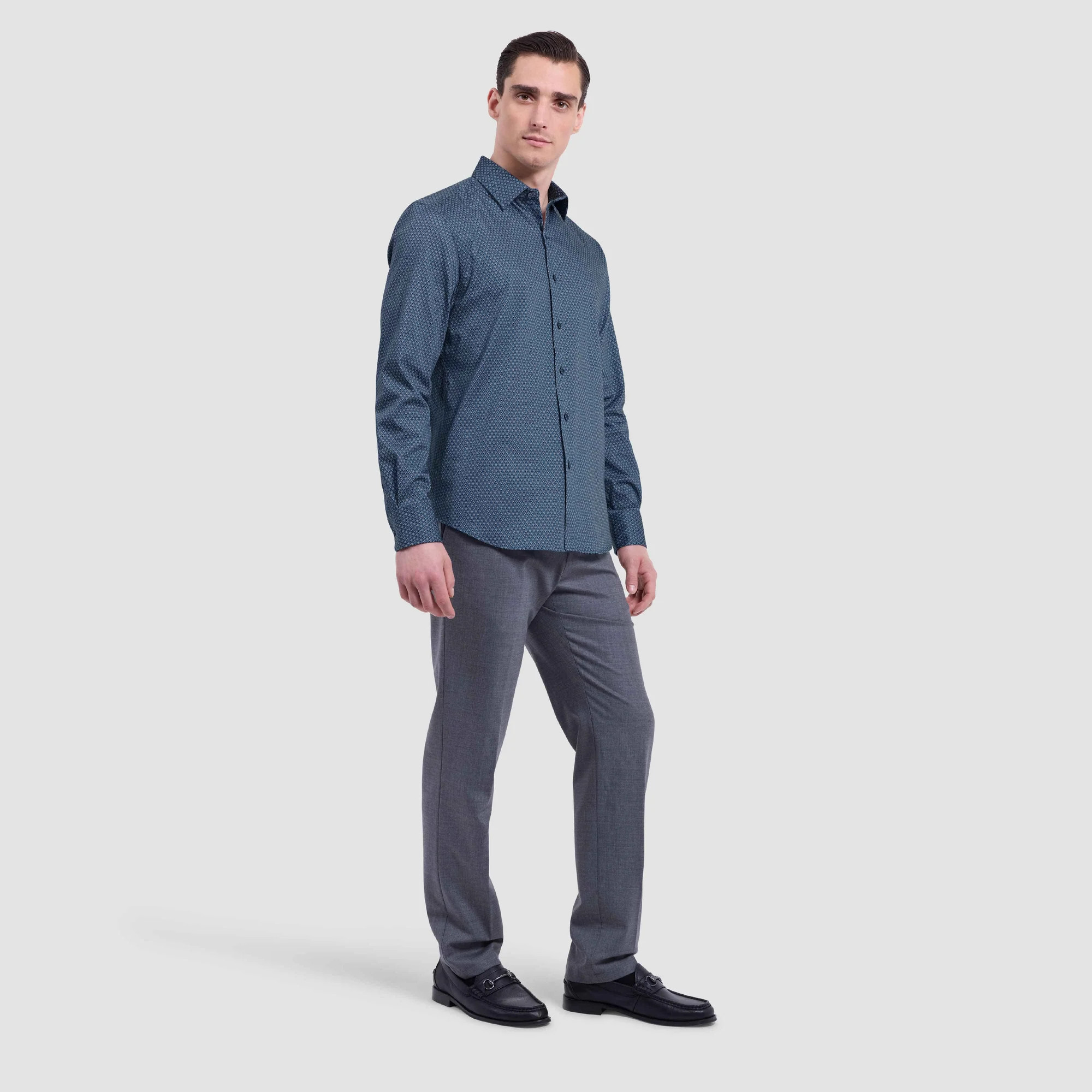 Julian Deco Fan Shirt | Bugatchi