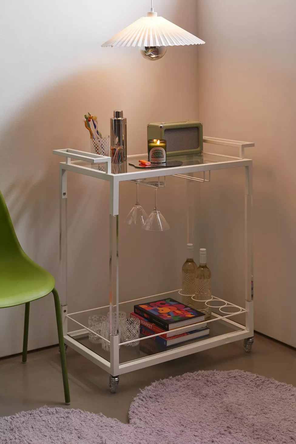 Zion Acrylic Storage Cart | Urban Outfitters (US and RoW)