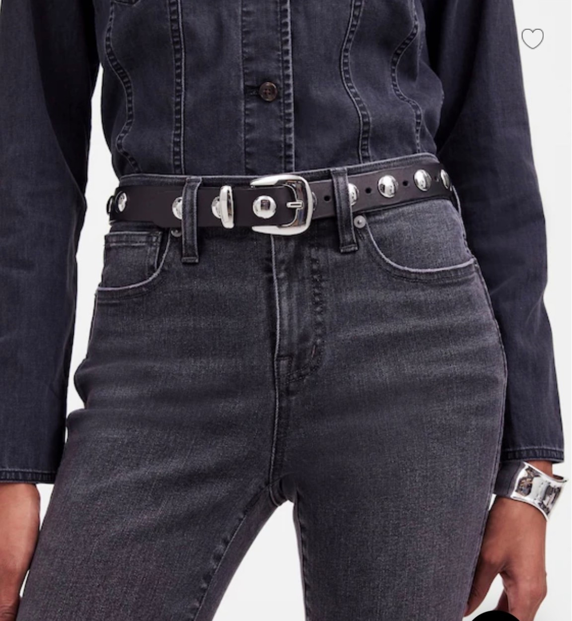 Gorgeous studded leather belt on major sale! 

#LTKCyberWeek #LTKFindsUnder50 #LTKmomlife