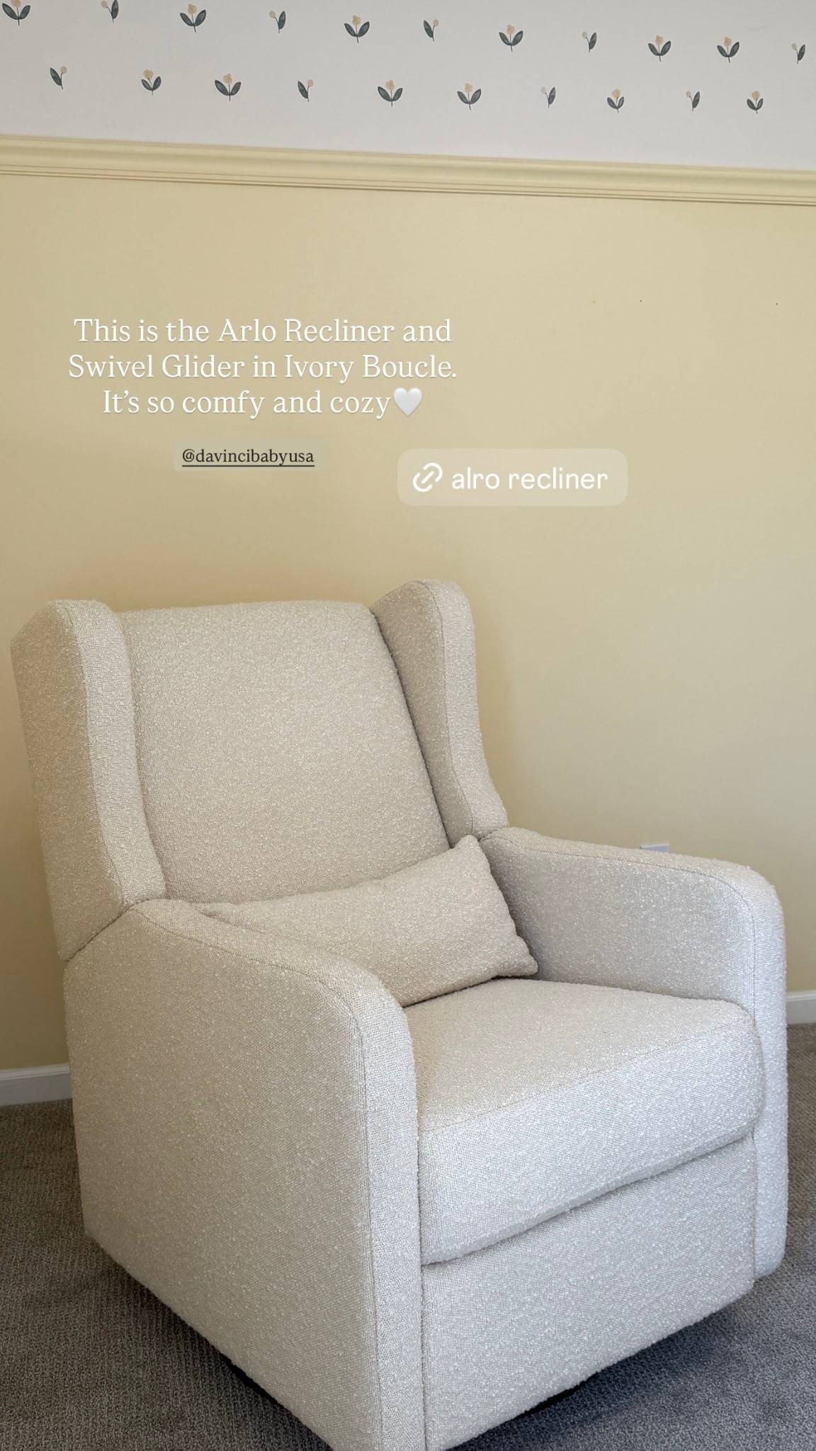 Nursery recliner 

#LTKBaby