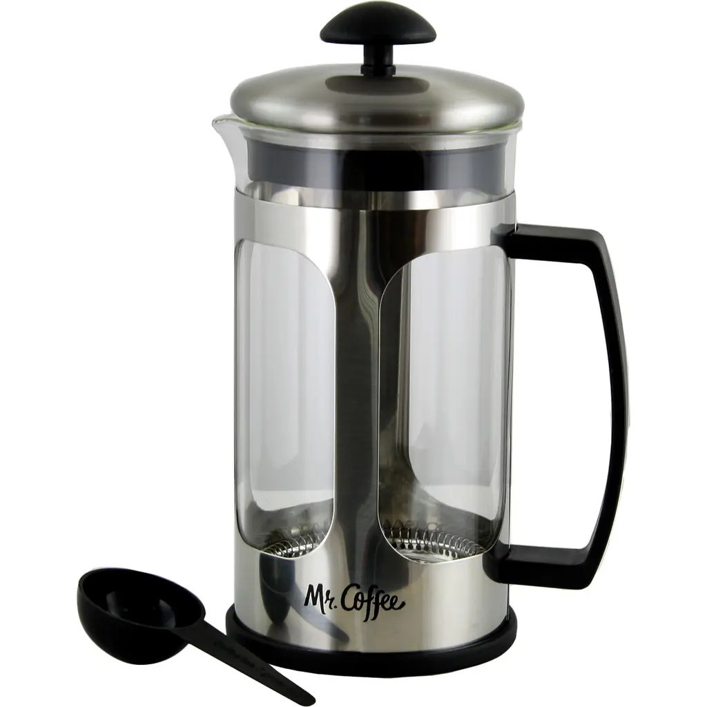MR COFFEE Daily Brew 1.2 Quart Coffee Press in Silver at Nordstrom | Nordstrom
