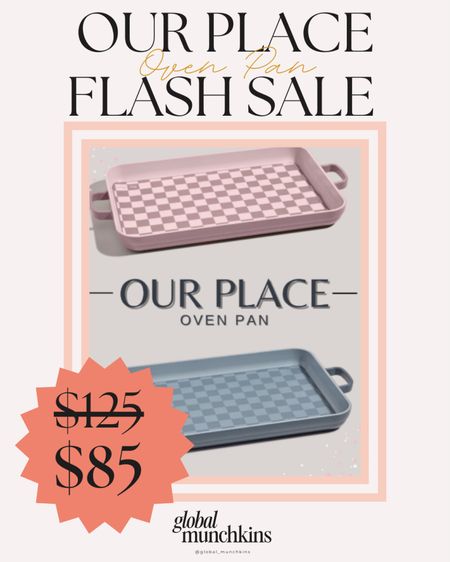 Flash SALE! Our place oven pan is only $85! Lowest price ever! Grab your nonstick sheet pan that doubles as a stovetop griddle!

#LTKsalealert #LTKHoliday #LTKhome