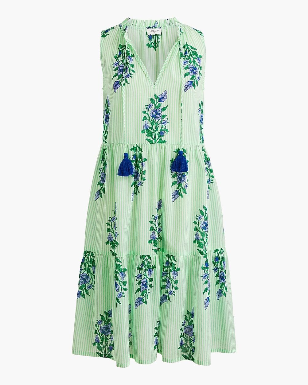 Floral mini-dress cover-up | J.Crew Factory