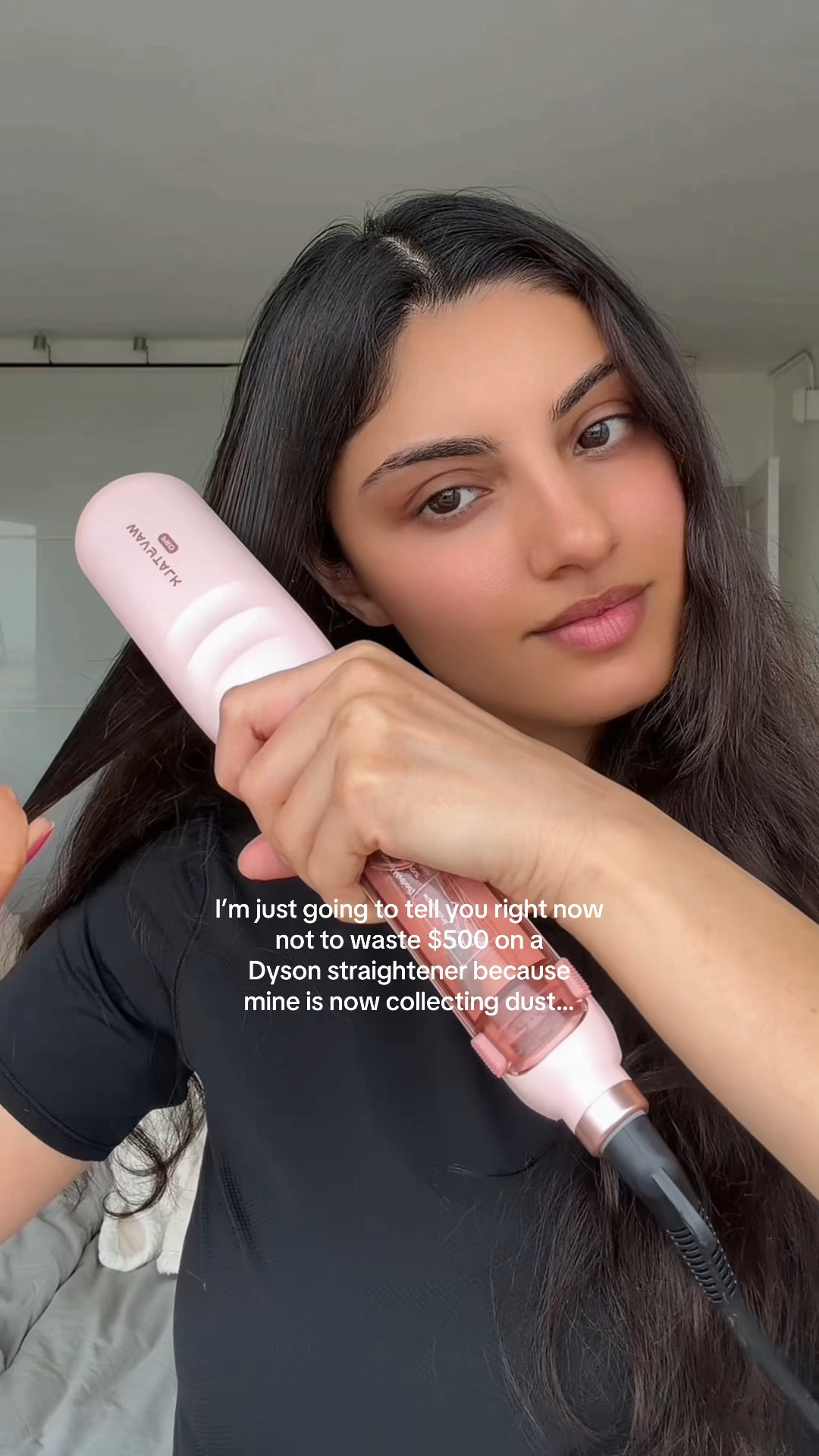 Hair days made easier with the Wavytalk Hair Steam Straightener. The steam feature helps smooth and straighten while keeping hair feeling softer and less dry compared to traditional flat irons.

I love how quickly it glides through my hair and leaves it looking sleek, shiny, and frizz-free without needing to go over the same section multiple times. Such a good tool when you want a polished look but still want your hair to feel healthy and hydrated. ✨

#LTKgrwm #LTKSaleAlert #LTKBeauty