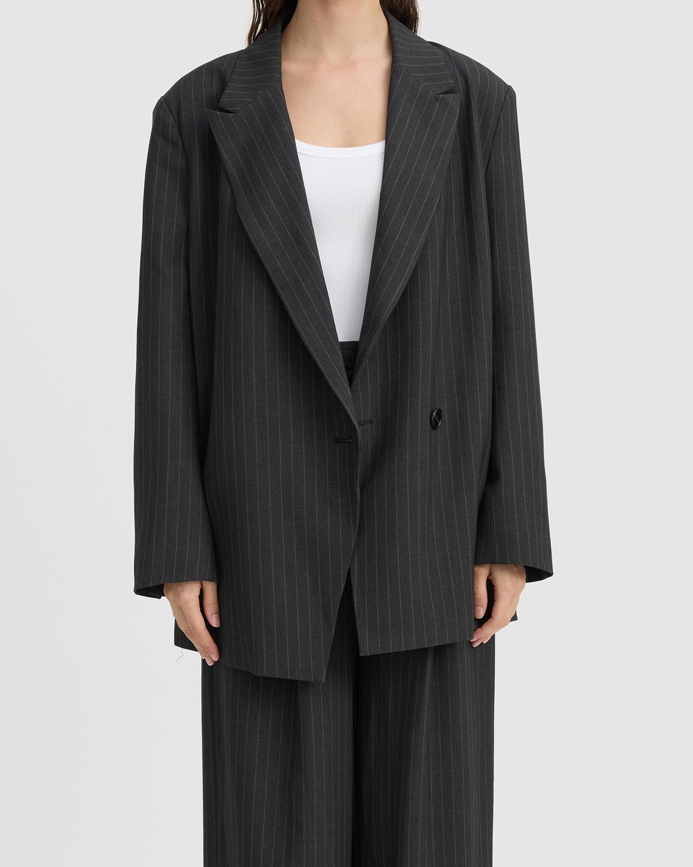 Blanca - Marina Blazer - Blazers (Charcoal) Marina Blazer | THE ICONIC (AU & NZ)