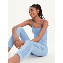 Buy Rib Knit High Waisted Seamless Legging Online - DKNY | DKNY