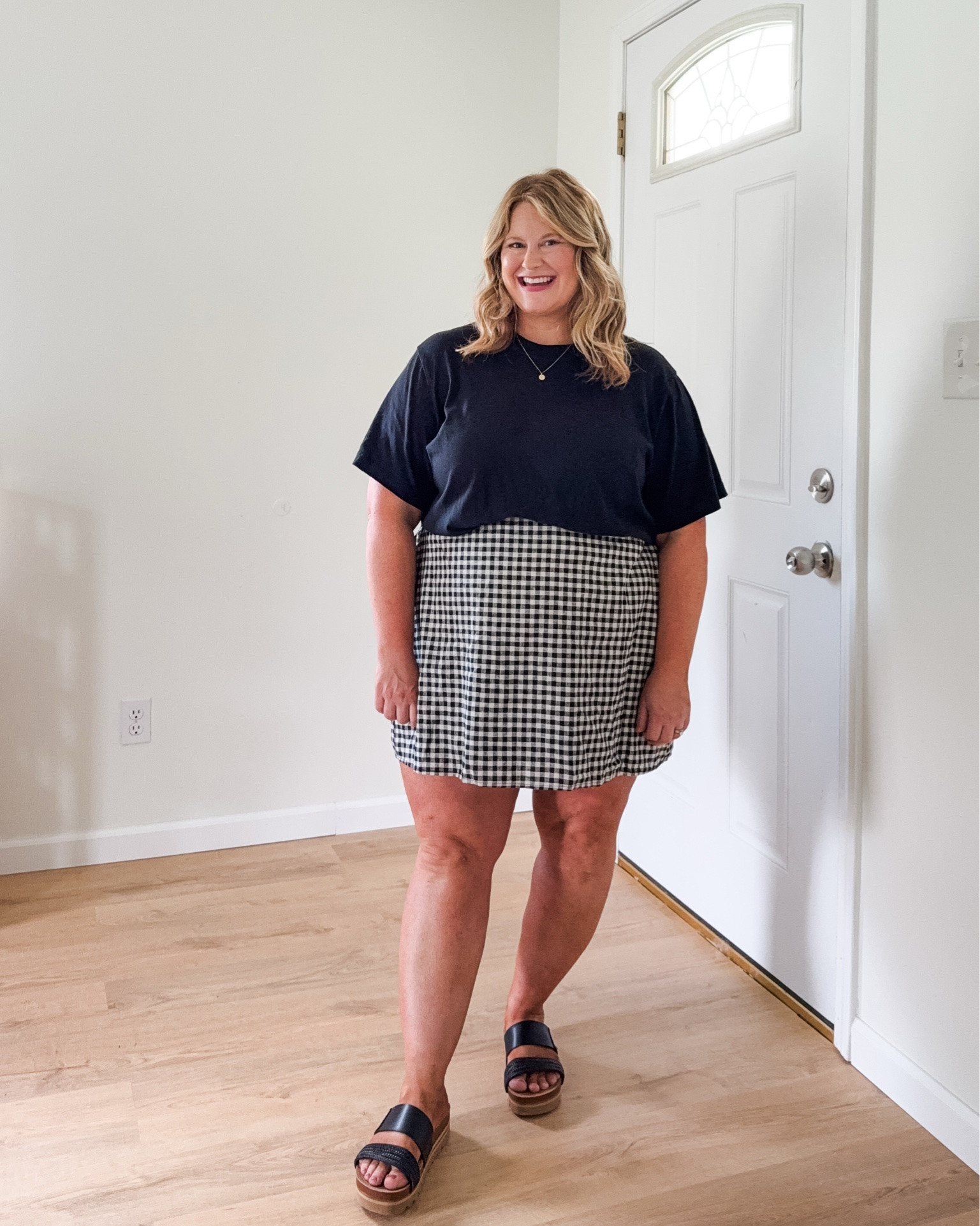 Gap Factory finds! Alll on sale! My gingham skirt is sold out in this print 😭 but available in others.  Also linked a couple other gingham skirts!

Skort / XXL
Leopard pants / XL need an XXL
Sweatshirt / XL
Lace shorts / XL
Denim shirt / large but want an XL
Jeans / 33

#LTKmomlife #LTKMidsize #LTKSaleAlert