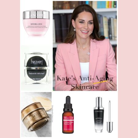 Kate Middleton anti-aging skincare routine (all products reportedly used by Princess Kate) 

#beauty #skincare #40s #amazon #serum #sephora #glassskin 