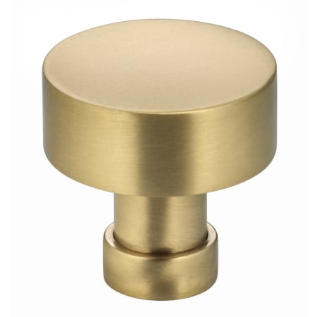 Omnia 9035/25.4 Satin Brass Ultima II Series 1 Inch Diameter Mushroom Cabinet Knob | Build.com, Inc.