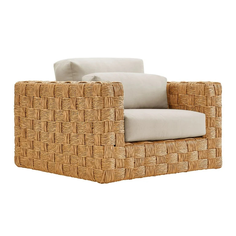 Thames Armchair in Natural Light Gray | Walmart (US)