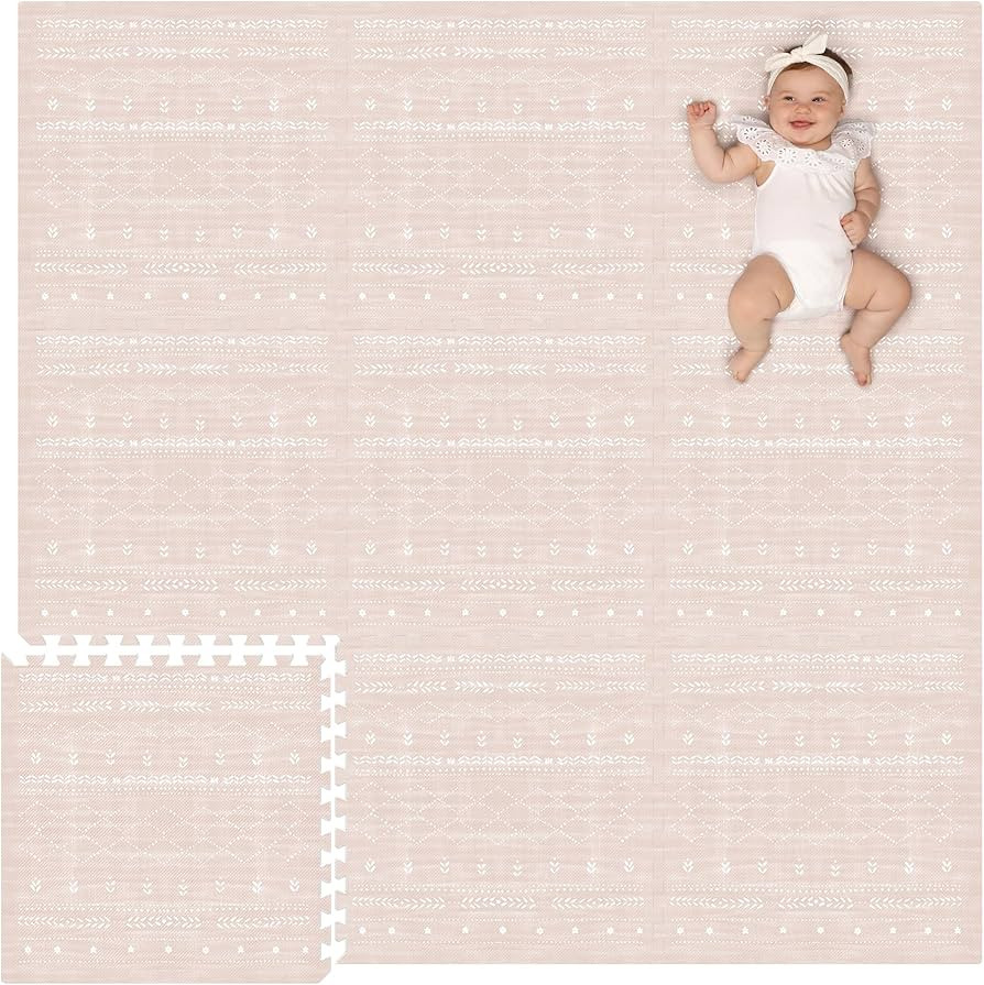 Lillefolk Baby Foam Play Mat - Baby Playmat | Tiles for Kids Interlocking Mat - Foam Baby Mat for... | Amazon (US)