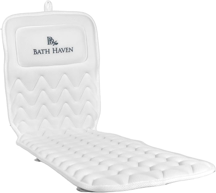Bath Pillow for Tub, Full Body Bathtub Pillow and Mat for Head, Neck and Back Support, Relaxing S... | Amazon (US)
