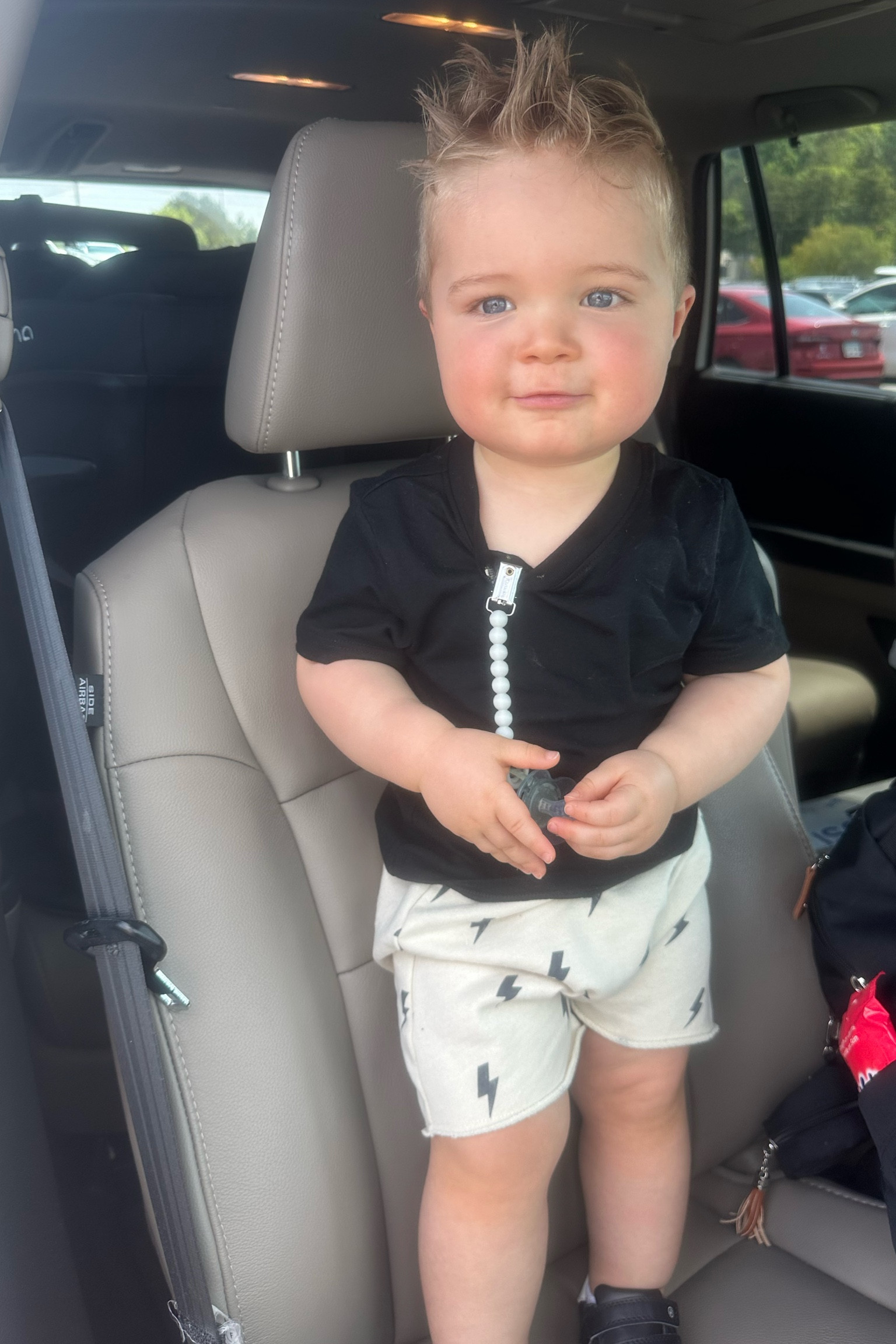 My handsome dude! We love Target toddler boy selection. He is wearing a 3T shirt and 2T shorts 

Toddler boy style inspo, toddler style, boy style 

#LTKFind #LTKkids #LTKbaby