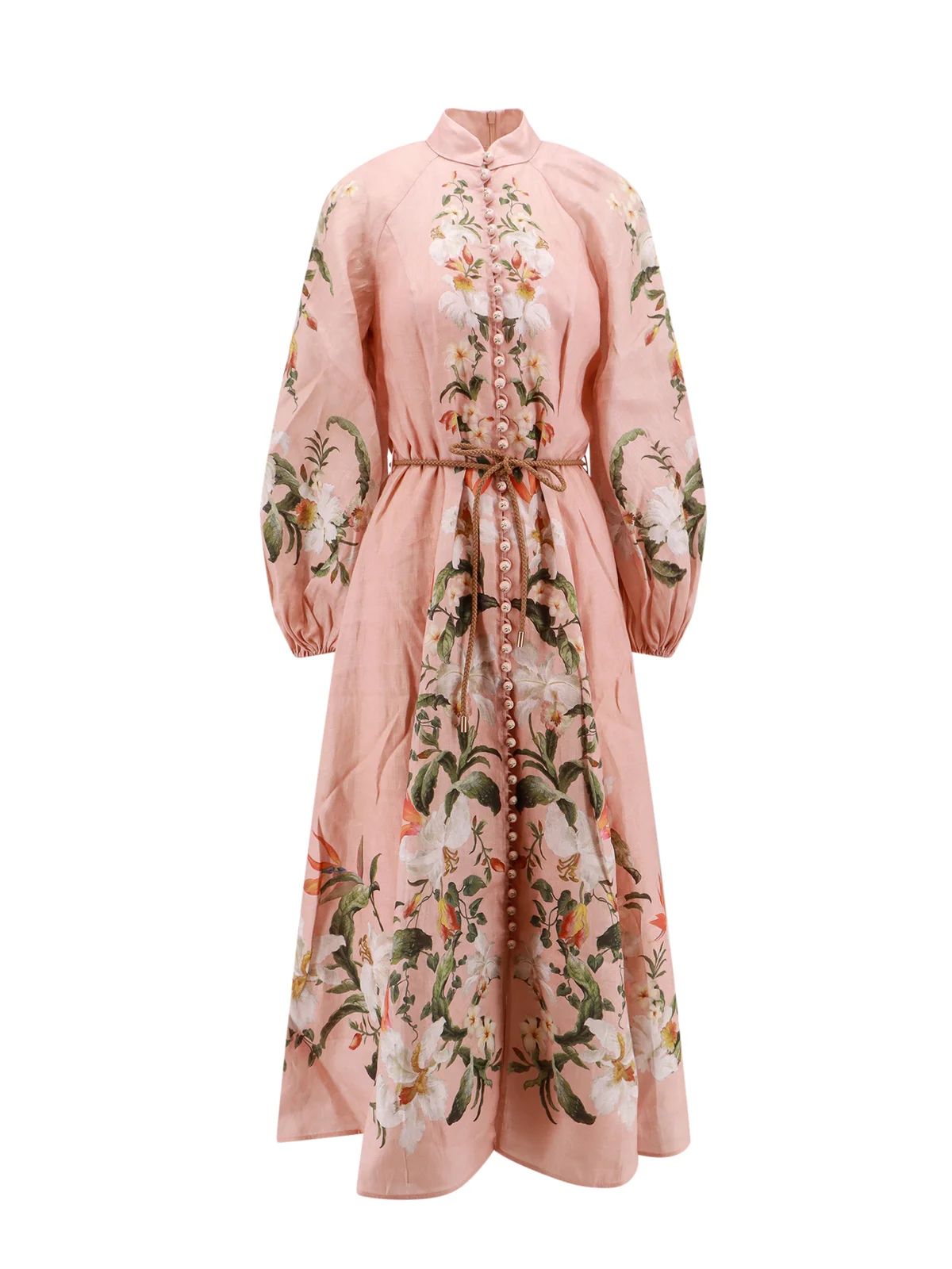 Zimmermann Lexi Billow Floral Printed Long Dress | Cettire Global