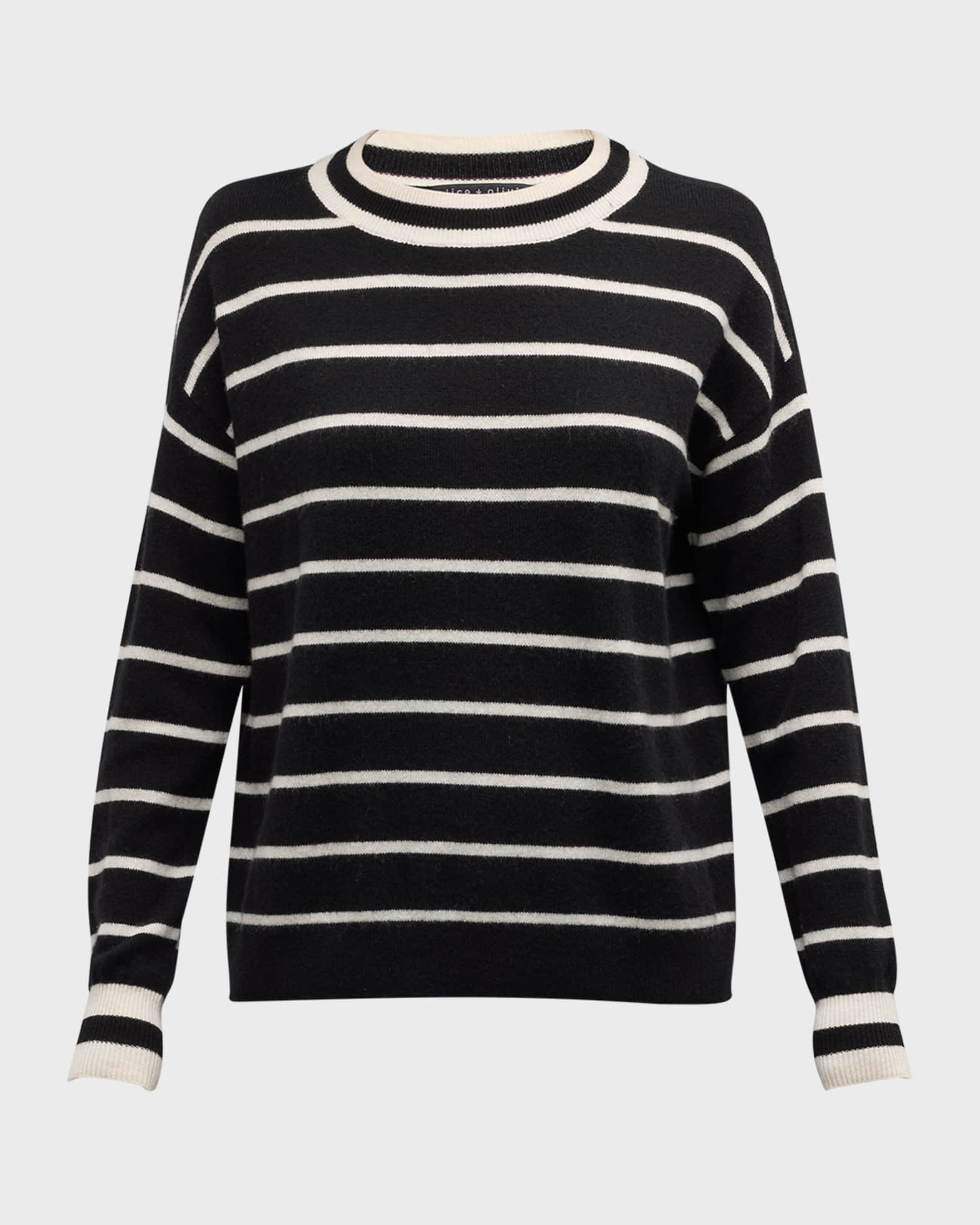 Fila Striped Crewneck Pullover | Neiman Marcus
