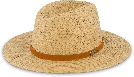 Nicole Miller Straw Sun Hat Womens Wide Brimed Floppy Hat Pool Travel Foldable Beach Sun Hats for... | Amazon (US)