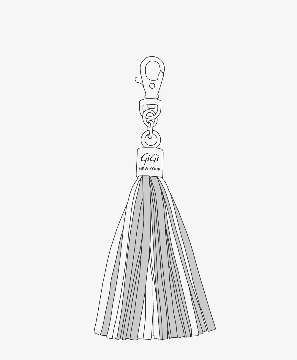 Customizable Tassel Bag Charm | GiGi New York / Graphic Image
