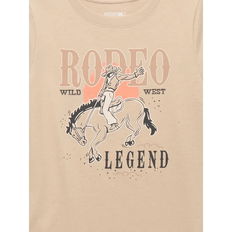 Garanimals Toddler Boy Short Sleeve Graphic T-Shirt, Sizes 18M-5T | Walmart (US)