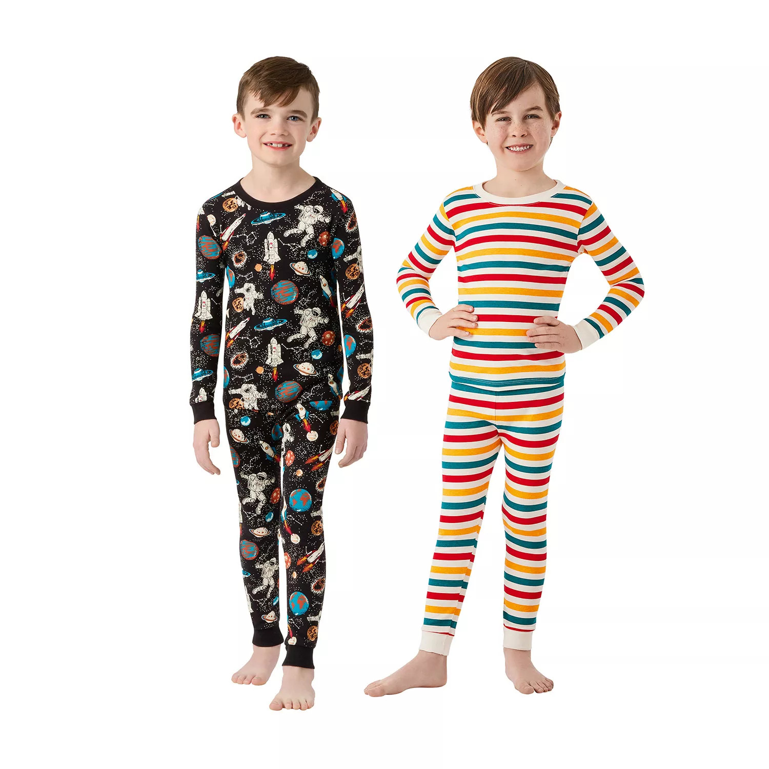 Member's Mark Boys 4-Piece Organic Pajama Set | Sam's Club
