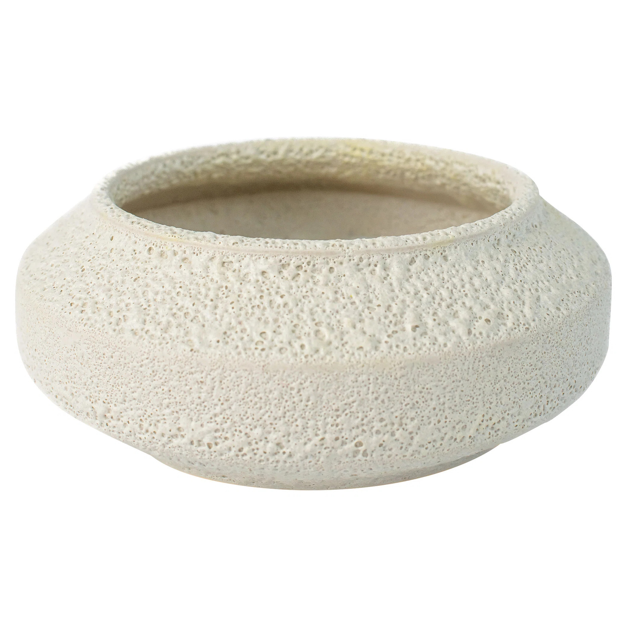White On Terra Earthenware Decorative Bowl 1 | Wayfair North America