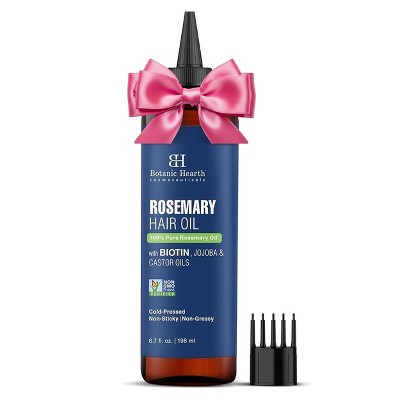Botanic Hearth 100% Pure Rosemary Hair Oil For Hair Growth Infused With Biotin - 6.7 fl oz | Target