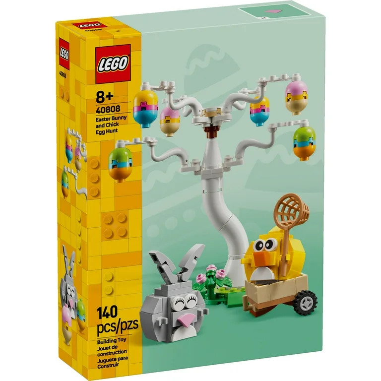 LEGO Easter Bunny and Chick Egg Hunt Building Toy for Girls & Boys - Springtime Pretend Playset f... | Walmart (US)