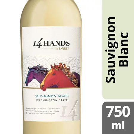 14 Hands Sauvignon Blanc Wine 750 mL | Walmart (US)