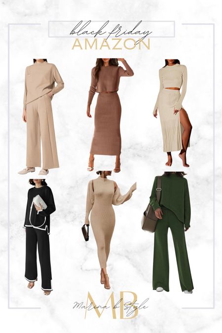 Black Friday deals on sets! These would be perfect for holiday parties, gatherings, or running errands!



Lounge set, holiday party outfit, Christmas party outfit, Christmas outfit, holiday outfit, chic lounge outfits, sweater dress

#LTKfindsunder100 #LTKCyberWeek #LTKsalealert