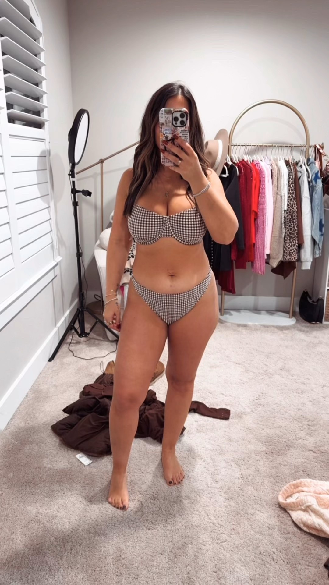 New bikini small curve in top and medium in bottoms 

#LTKTravel #LTKmomlife #LTKPetite