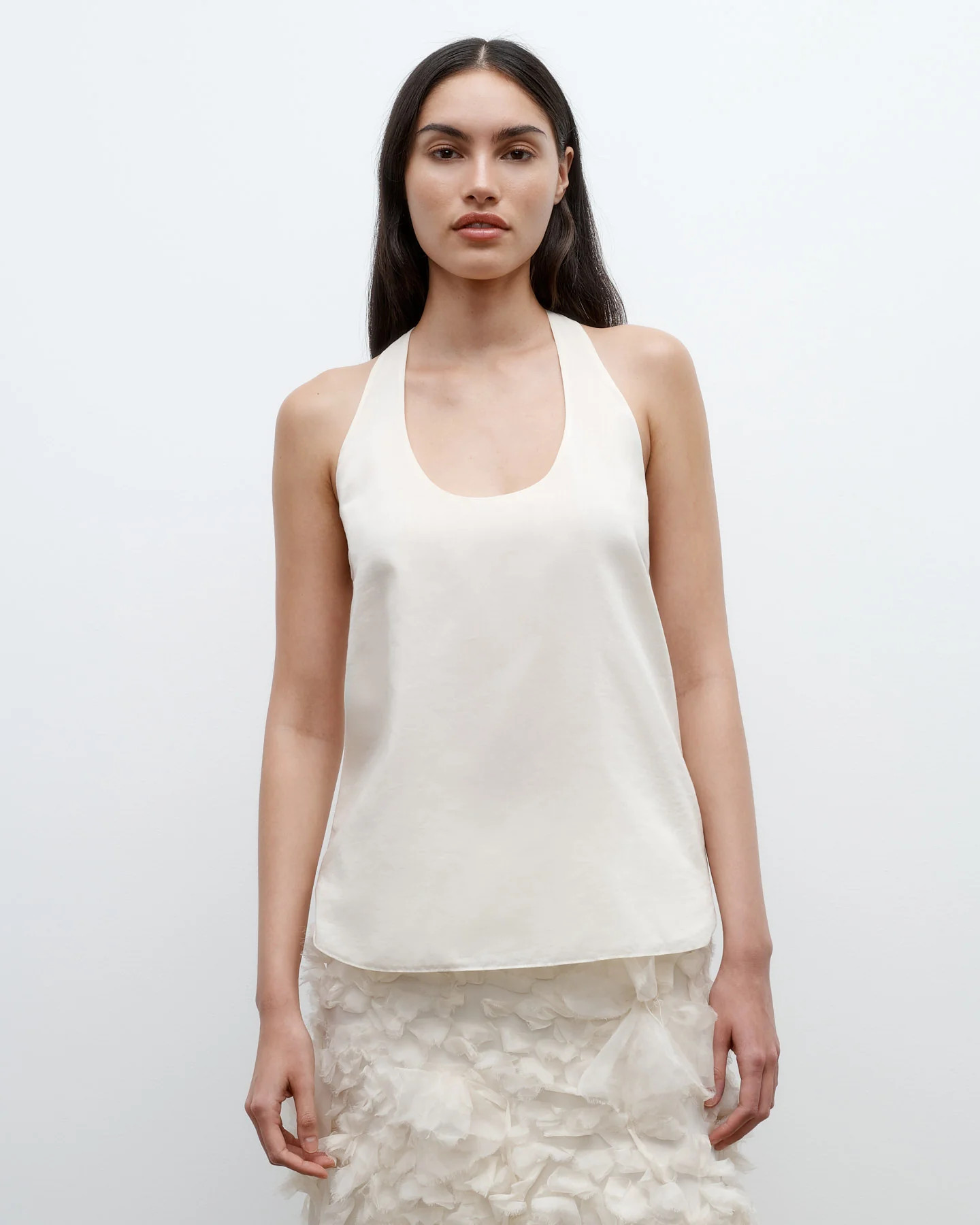 Carrie's Tank in Cotton Silk Organza | TWP