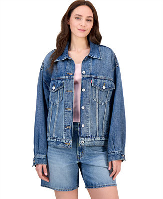 Levi's\u00ae Women's 90s Cotton Trucker Jacket - Macy's | Macy's