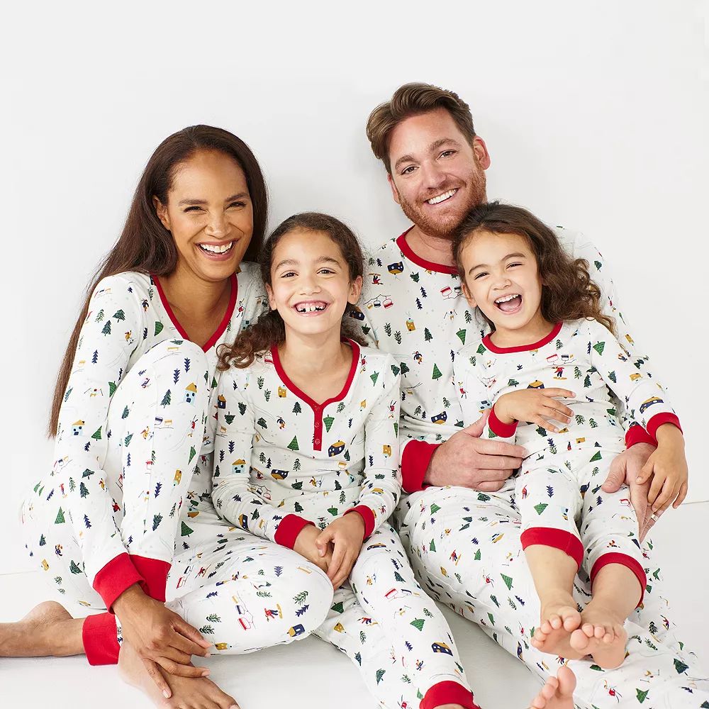 LC Lauren Conrad Jammies For Your Families® Snowy Skier Pajama Collection | Kohl's