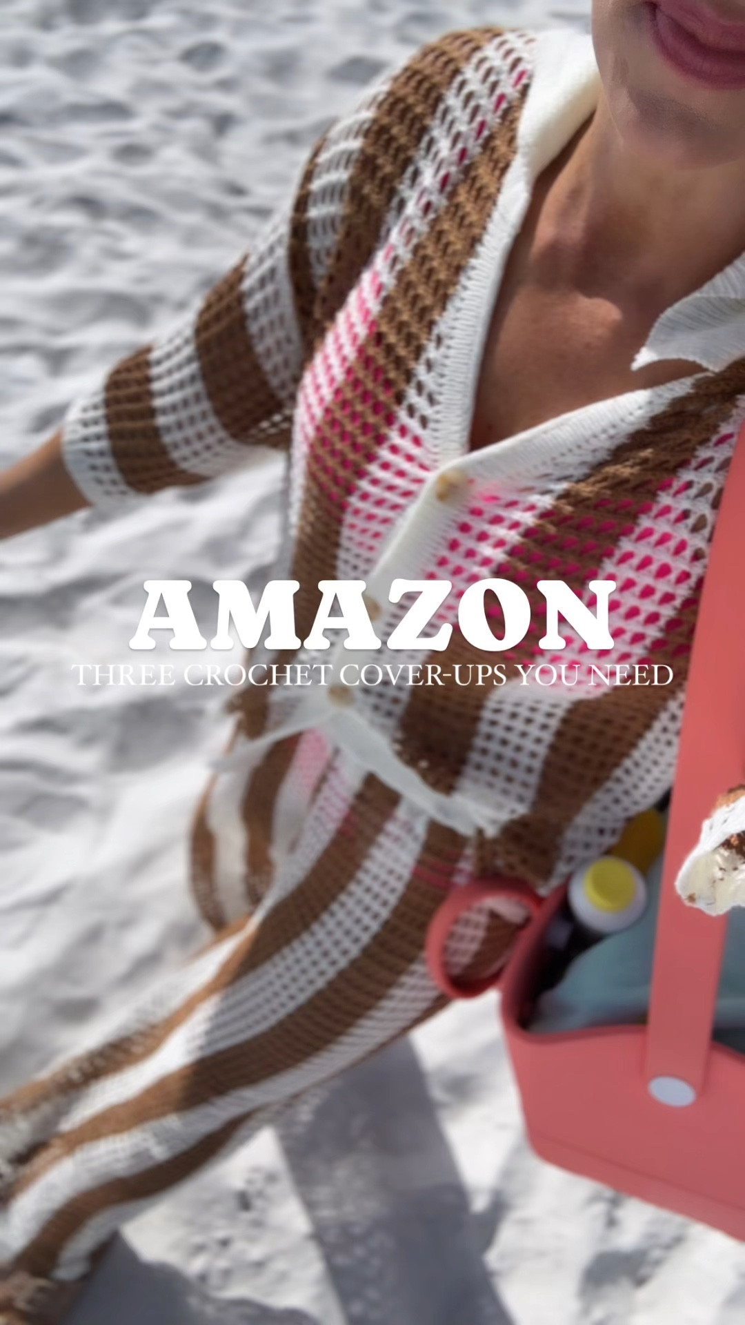 Three amazon crochet swim cover ups you need! 👍🏻all fit tts 

#LTKStyleTip #LTKFindsUnder50 #LTKSwim