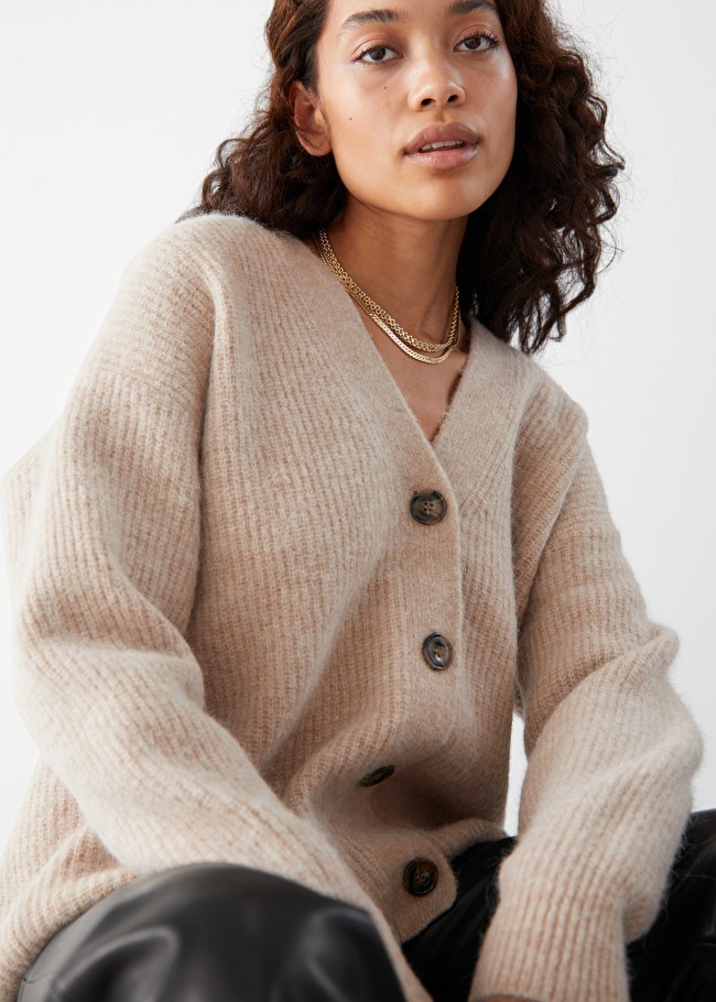 Oversized Alpaca Blend Cardigan | & Other Stories (EU + UK)